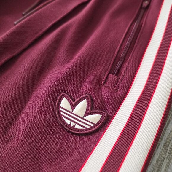 Adidas FC Bayern Munchen Terrace Icon Track Pants Red Gold JF0588 Men’s Size L - Picture 6 of 16